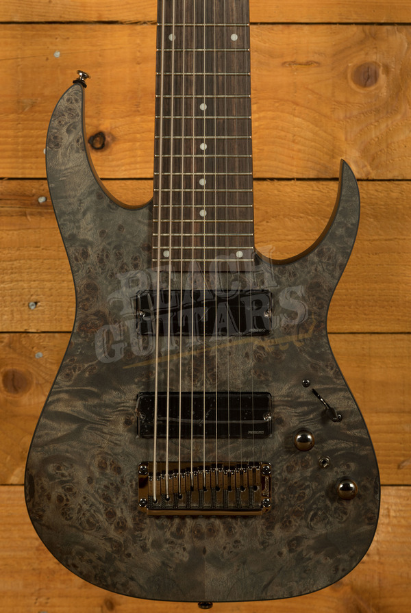 Ibanez RG Axe Design Lab | RG9PB - 9-String - Transparent Grey Flat