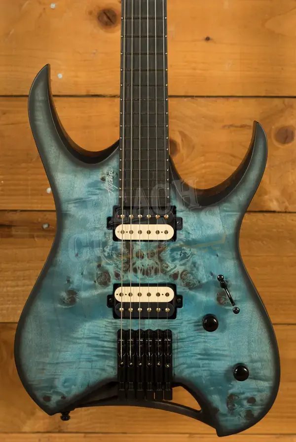 Mayones Hydra Elite 6 Trans Aquamarine Satin