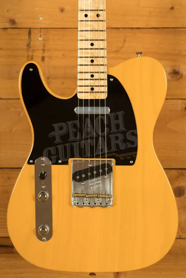 Fender Custom Shop 52 Tele Left-Handed - NOS Butterscotch Blonde