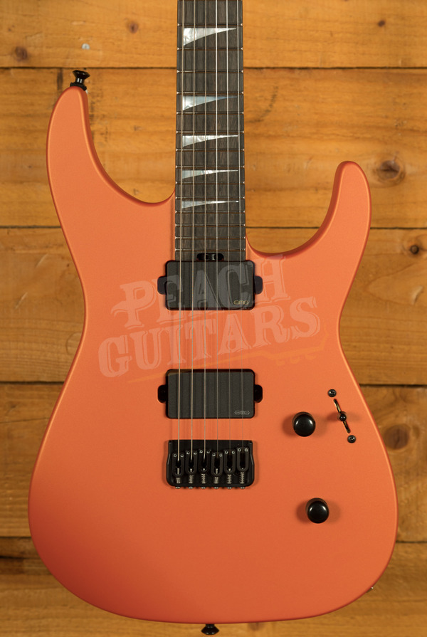 Jackson American Series Soloist SL2 HT Ebony Satin Lambo Orange