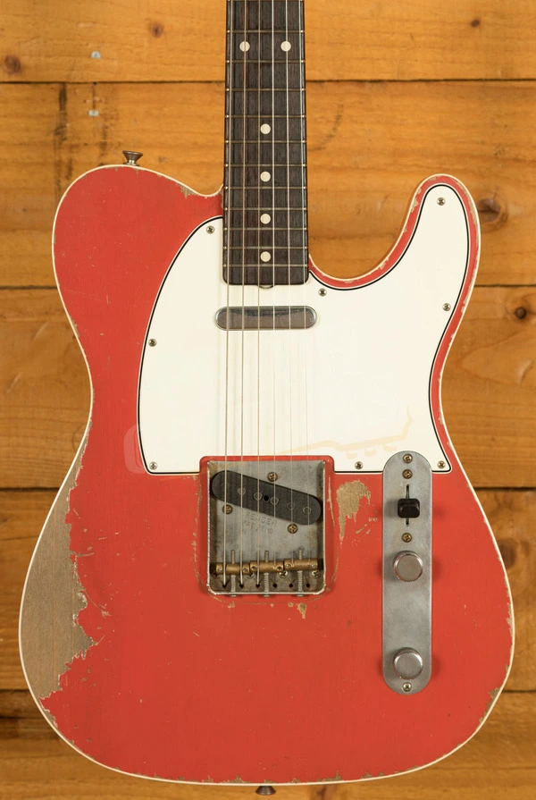Fender Custom Shop Masterbuilt Dale Wilson 60 Tele Custom - Heavy Relic Fiesta Red *Used*