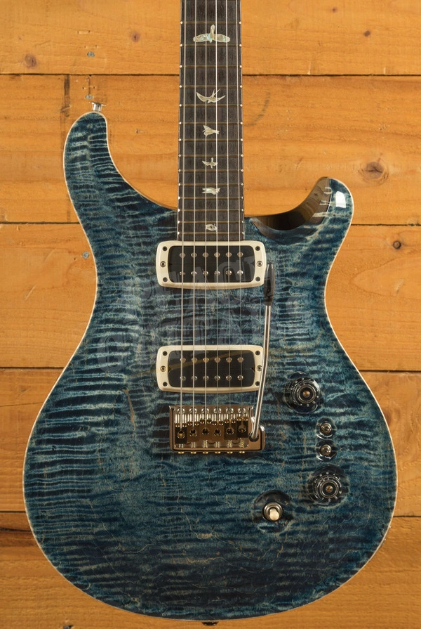 PRS Custom 24-08 Faded Whale Blue Pattern Thin - TCI Pickups 1-Piece Top