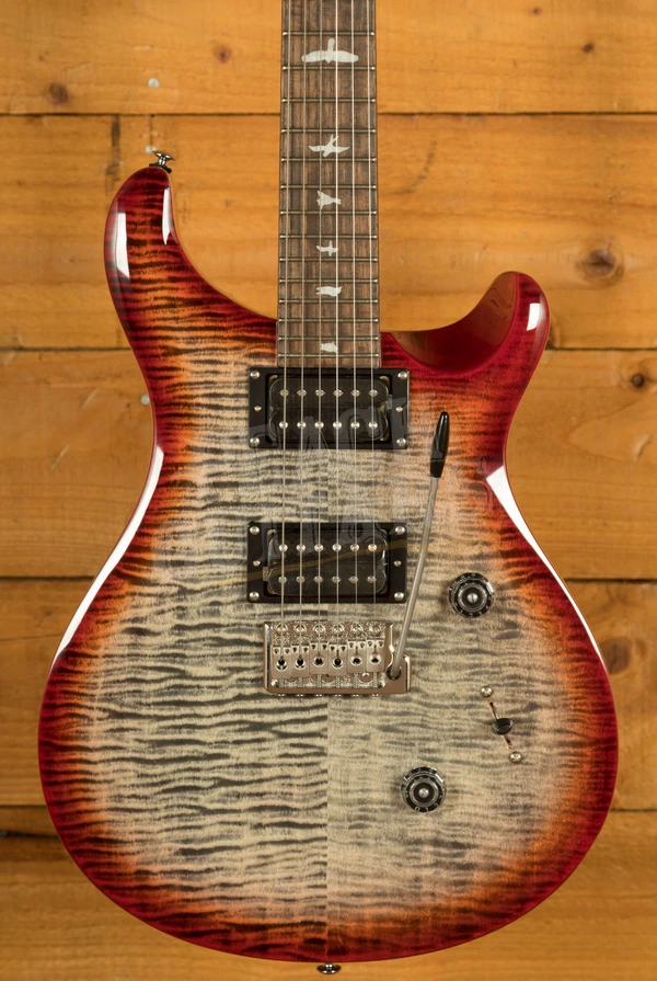 PRS SE Custom | Custom 24 - Charcoal Cherry Burst