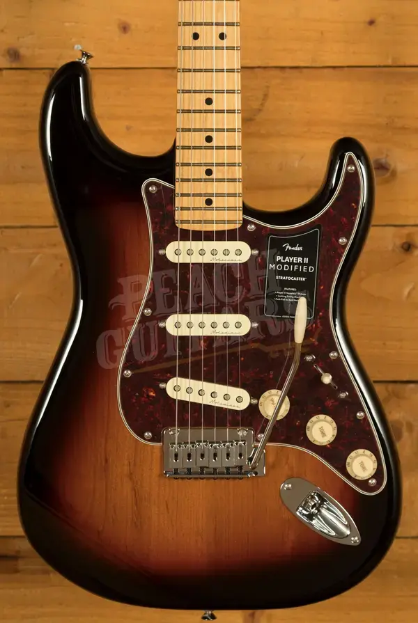 Fender Player II Modified Stratocaster - Maple - 3-Tone Sunburst