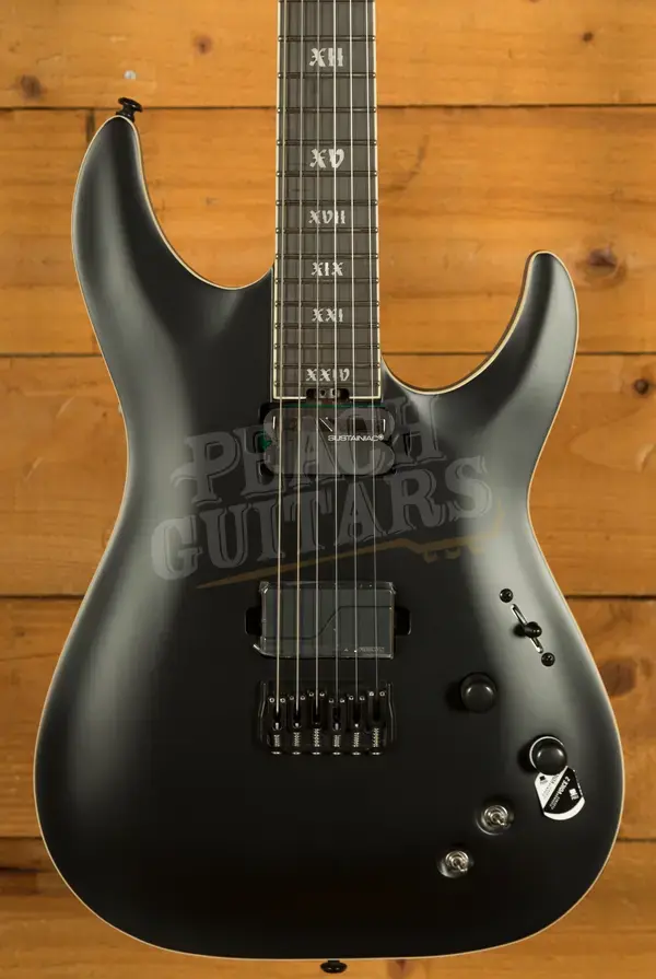 Schecter C-1 HT S SLS Elite Evil Twin | Satin Black