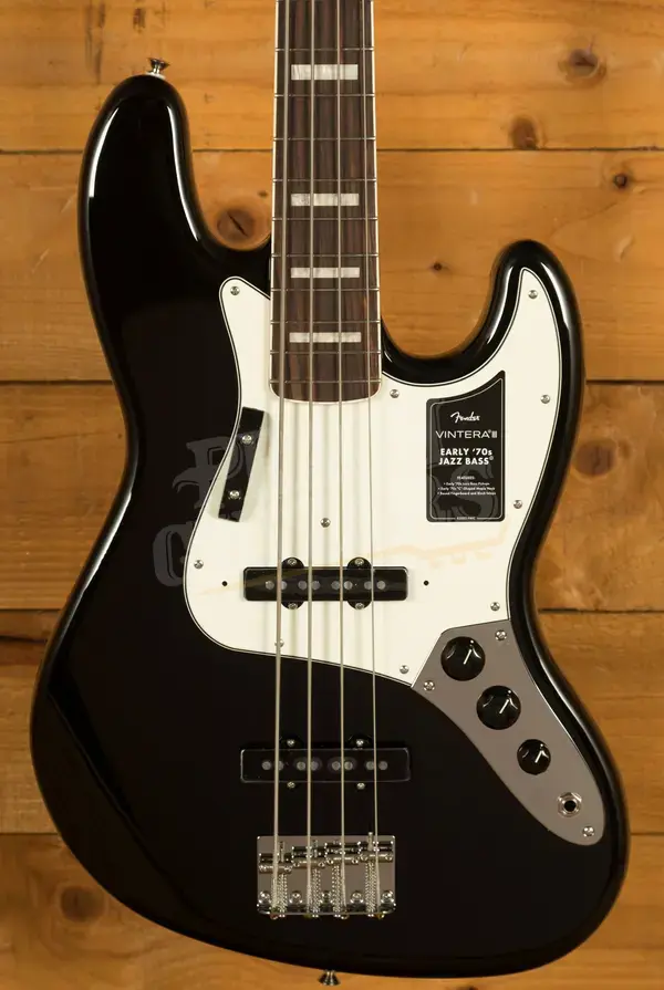 Fender Vintera III Early '70s Jazz Bass - Rosewood - Black
