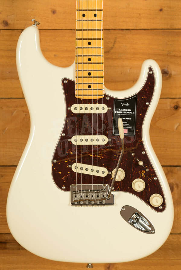 Fender American Professional II Stratocaster | Maple - Olympic White