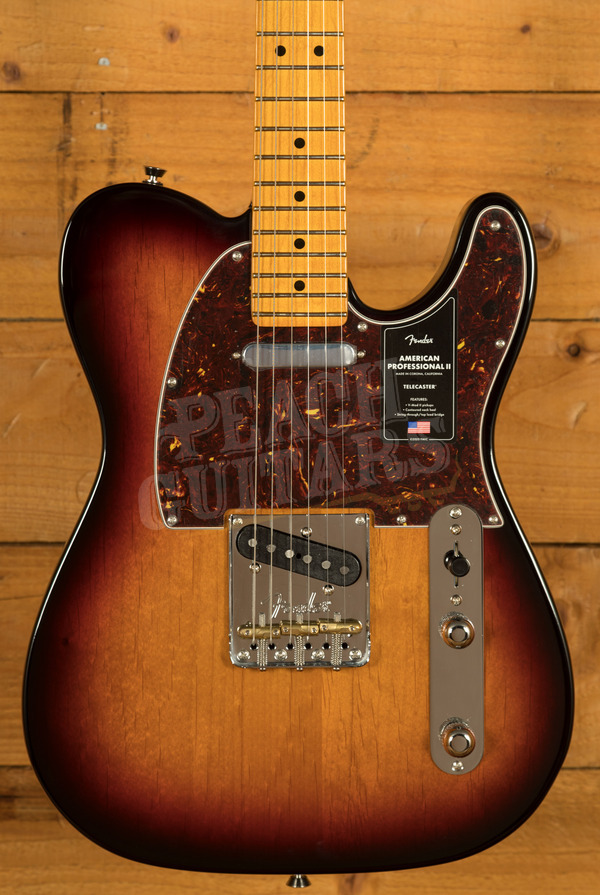 Fender American Professional II Telecaster | 3-Colour Sunburst - Maple