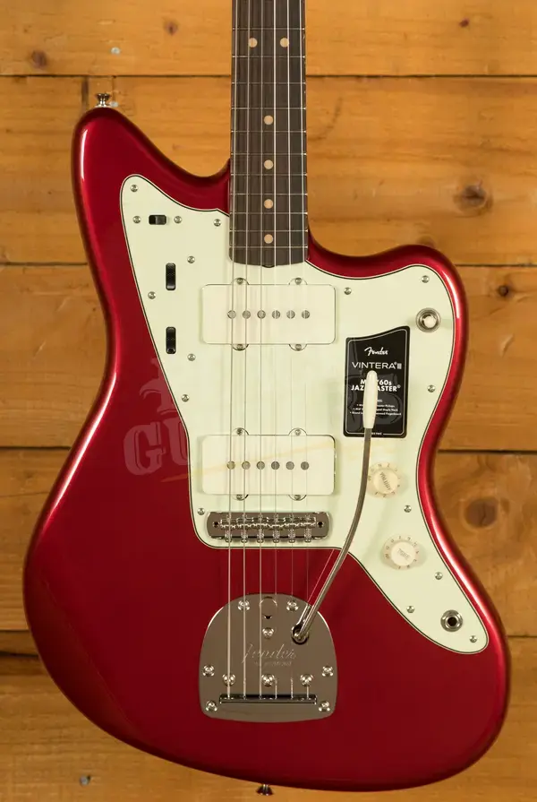 Fender Vintera III Mid '60s Jazzmaster - Rosewood - Candy Apple Red