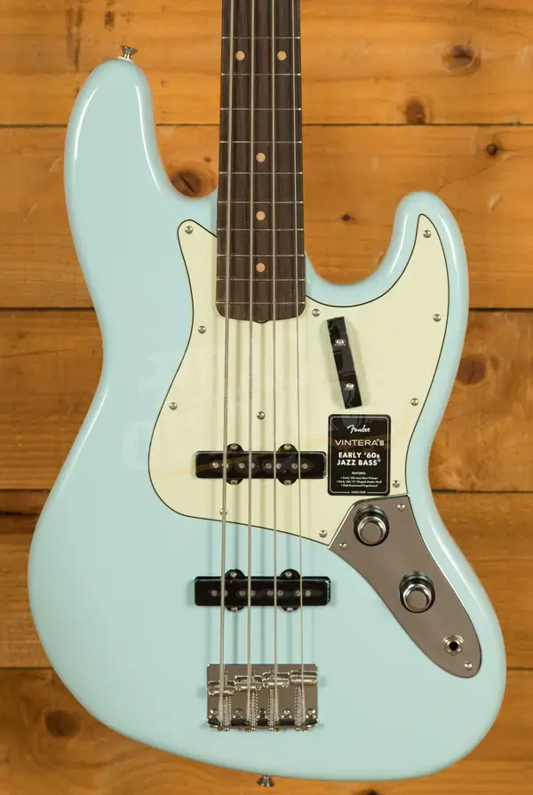 Fender Vintera III Early '60s Jazz Bass - Rosewood - Sonic Blue