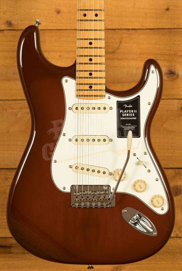 Fender Player II Stratocaster Chambered | Transparent Mocha Burst