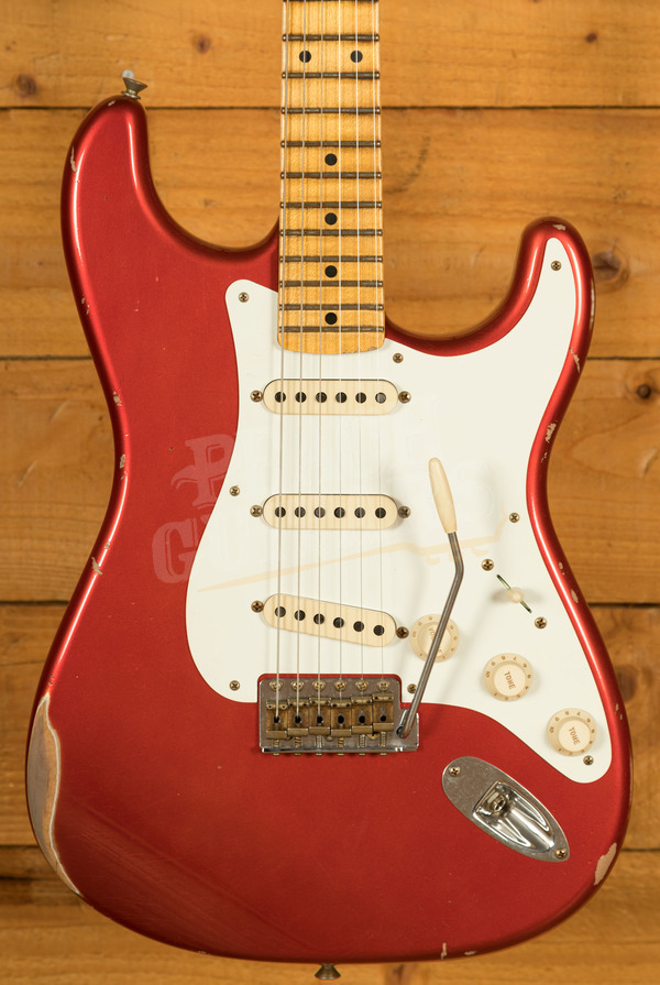 Fender Custom Shop 58 Strat | Relic Faded Aged Candy Apple Red