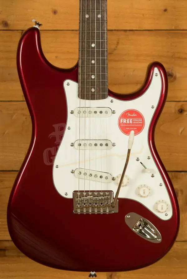 Squier Classic Vibe 60s Stratocaster - Laurel - Candy Apple Red