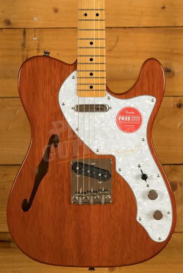 Squier Classic Vibe 60s Telecaster Thinline - Maple - Natural