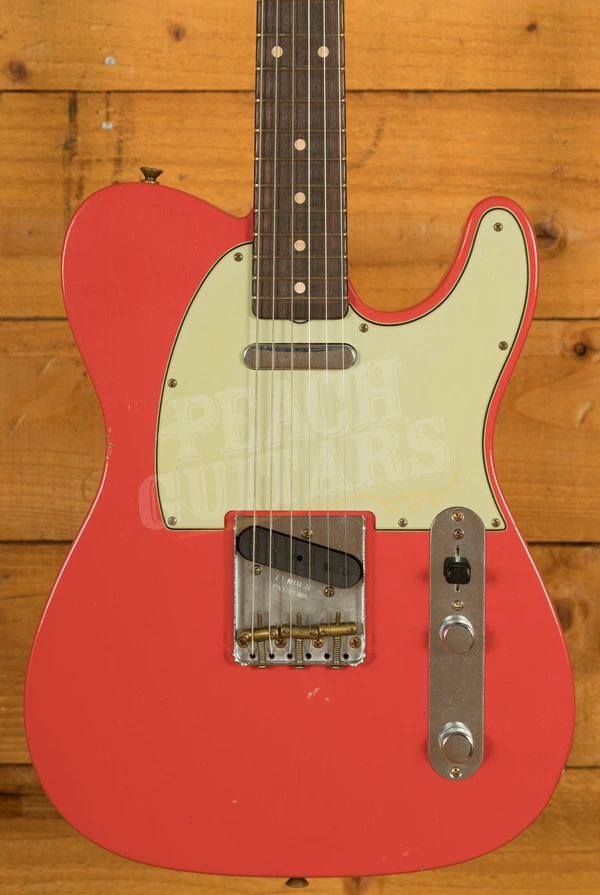 Fender Custom Shop 61 Tele - Journeyman Relic Fiesta Red