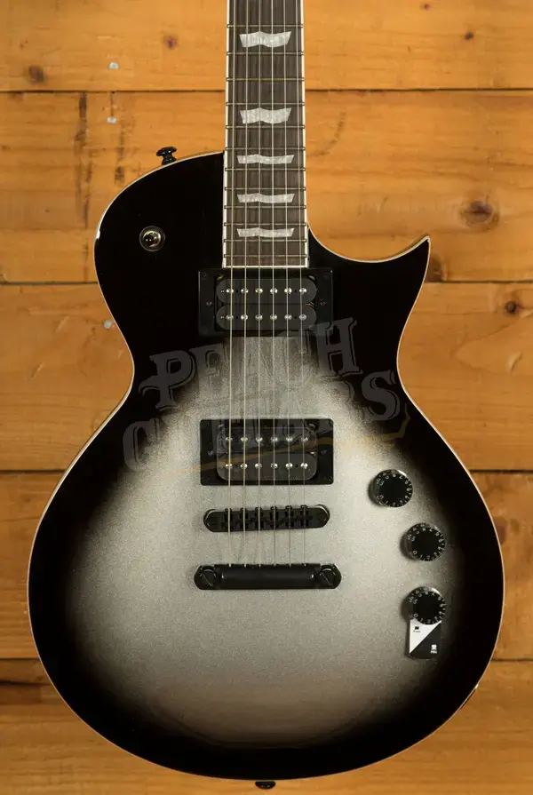 ESP LTD EC-256 - Silver Sunburst Teardrop