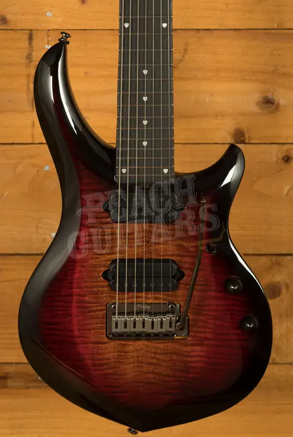 Sterling John Petrucci MAJ270XFM Majesty 7 DiMarzio - Flamed Tiger Eye