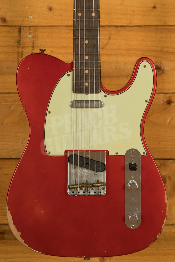 Fender Custom Shop Limited 60 Tele - Relic Aged Candy Apple Red