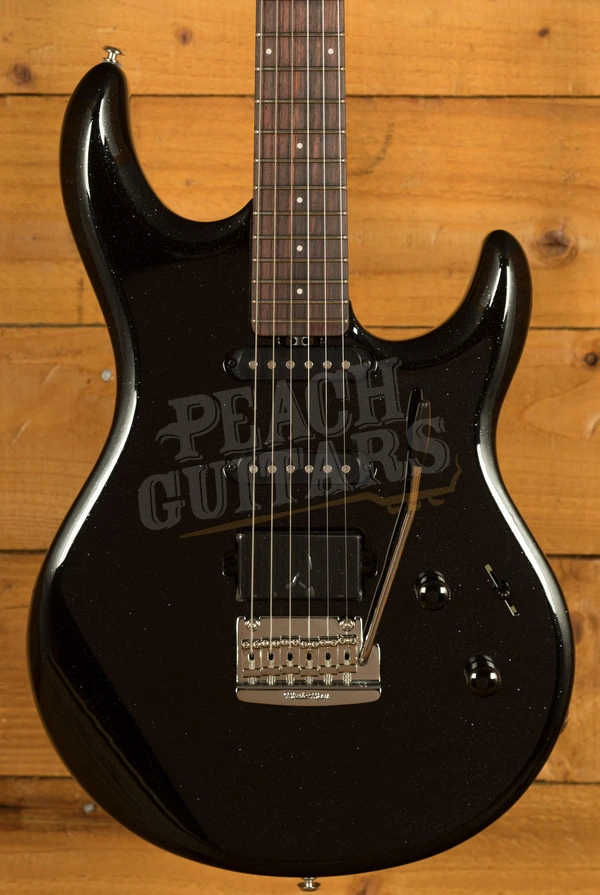 Music Man Steve Lukather Collection | Luke 4 HSS - Black Sparkle