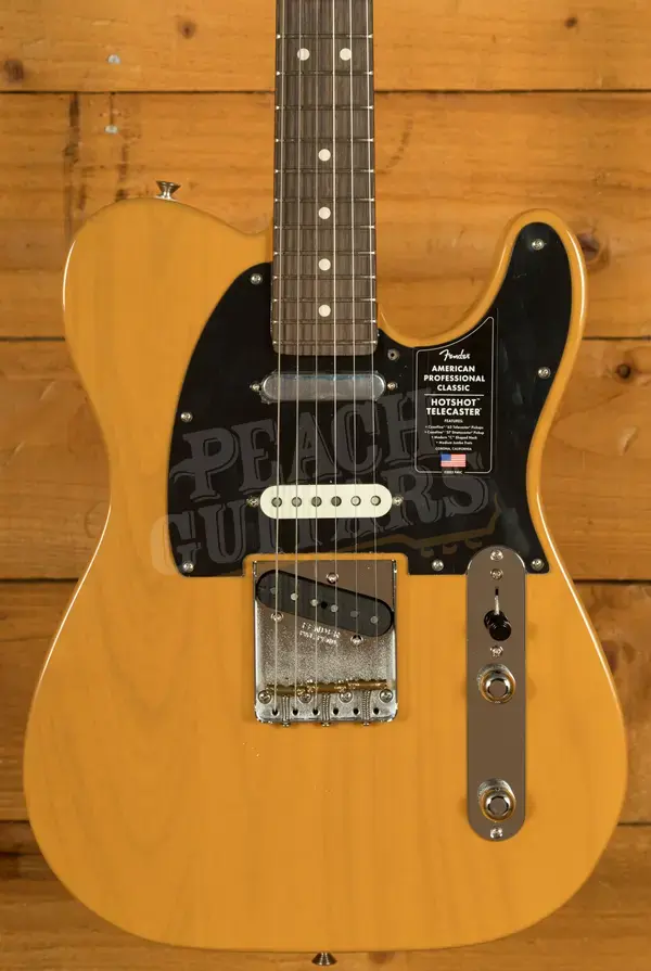 Fender American Professional Classic Hotshot Telecaster - Rosewood - Butterscotch Blonde