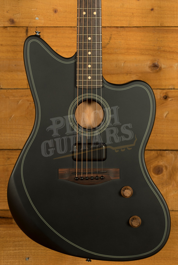 ギター Fender Acoustasonic Standard Black Fender Acoustasonic Standard Telecaster Acoustic-Electric