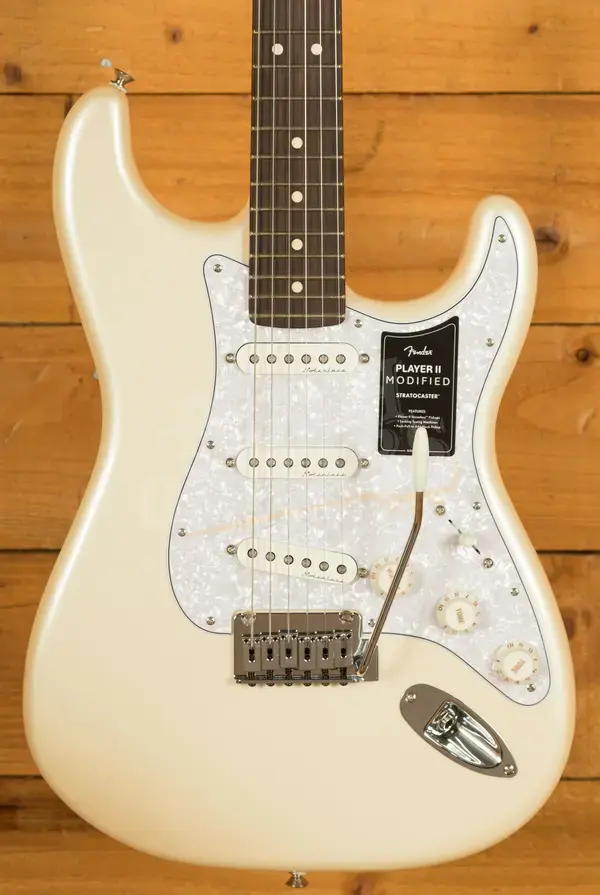 Fender Player II Modified Stratocaster - Rosewood - Olympic Pearl