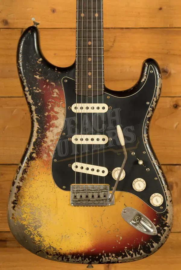 Fender Custom Shop 59 Strat - Super Heavy Relic 3-Tone Sunburst