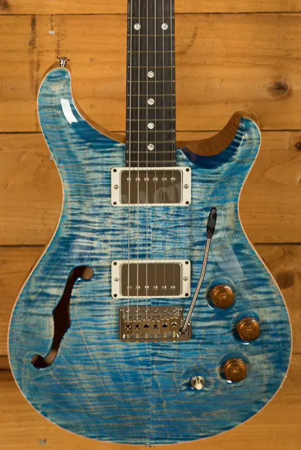 PRS DGT Semi-Hollow - Faded Blue Jean Moons