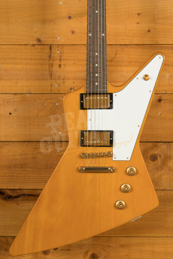 Epiphone 1958 Korina Explorer | Aged Natural - White Pickguard