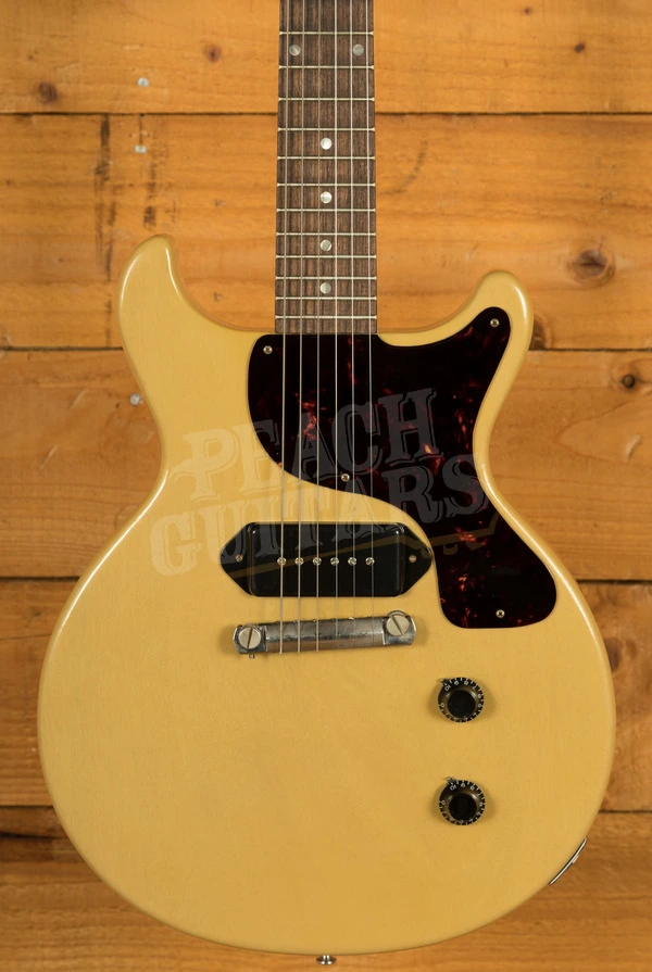 Gibson Custom 1958 Les Paul Junior Double Cut Reissue | TV Yellow - VOS