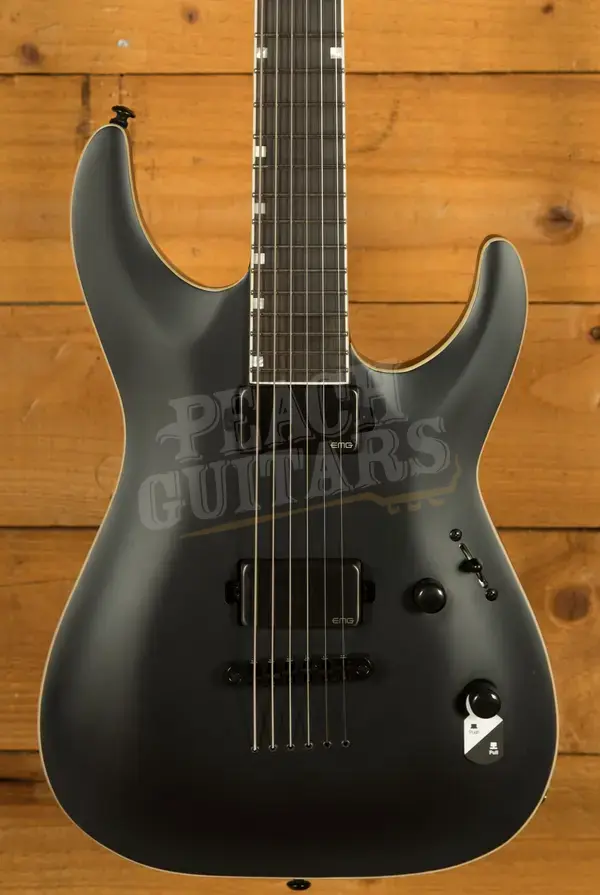 ESP LTD MH-1000 NT Baritone - Black Satin