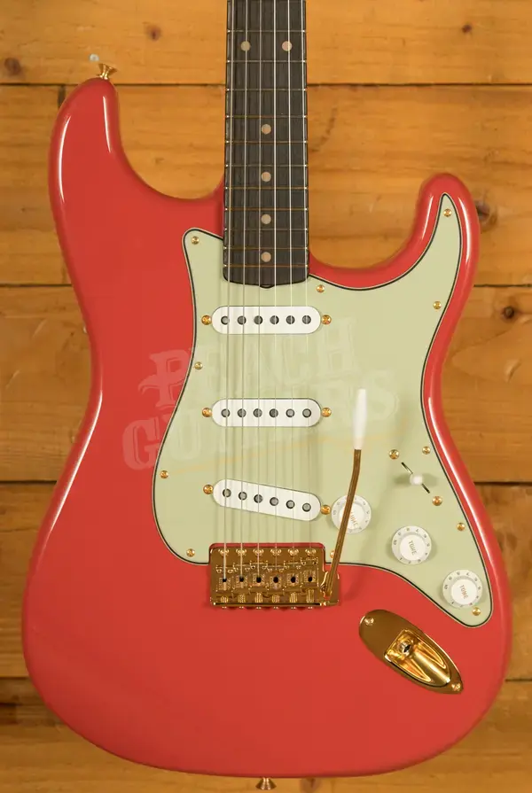Fender Custom Shop 61 Strat - NOS Fiesta Red - Gold Hardware