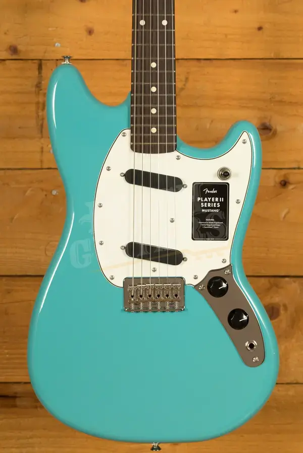 Fender Player II Mustang - Rosewood - Aquatone Blue