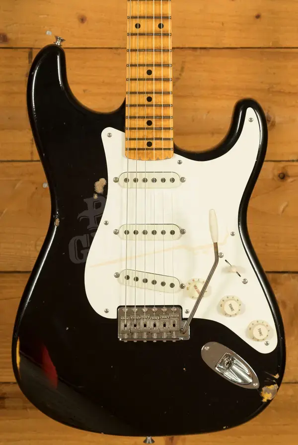 Fender Custom Shop 57 Strat - Relic Black/3-Tone Sunburst