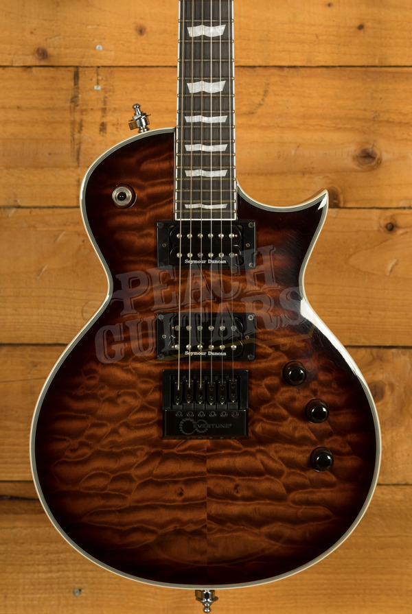 ESP LTD EC-1000 EverTune - Dark Brown Sunburst *Used*
