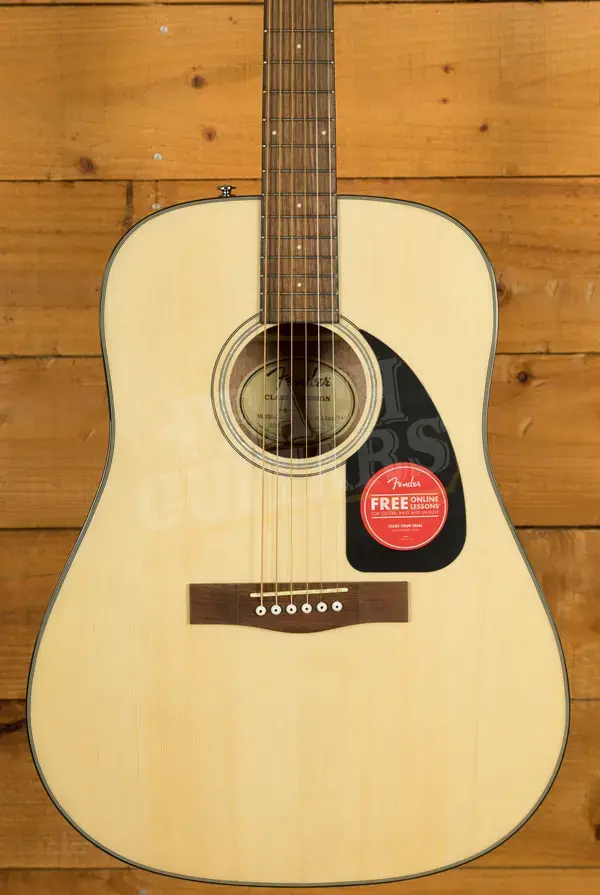 Fender CD-60 Dreadnought w/Hard Case - Natural