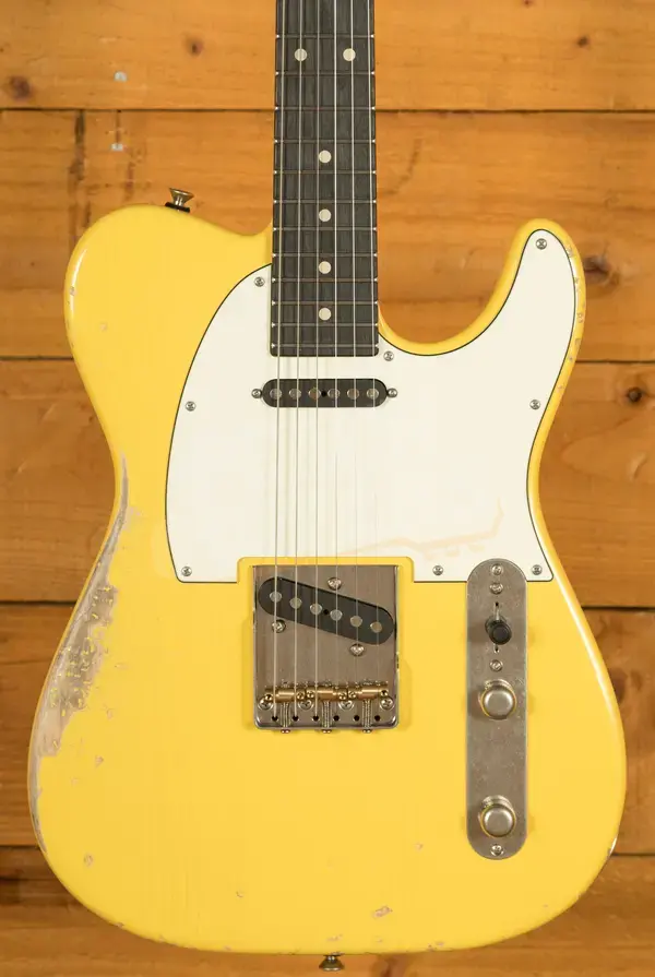 Tom Anderson T Icon In-Distress - Mellow Yellow