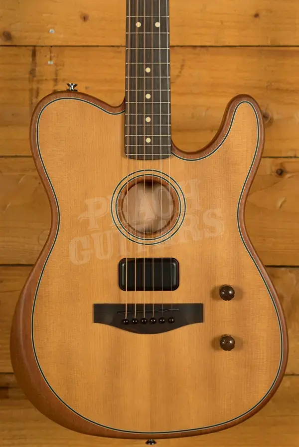 Fender Acoustasonic Standard Telecaster - Rosewood - Aged Natural