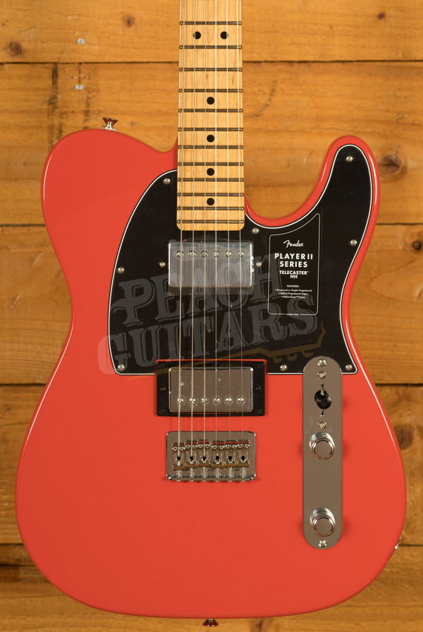 Fender Player II Telecaster HH | Coral Red