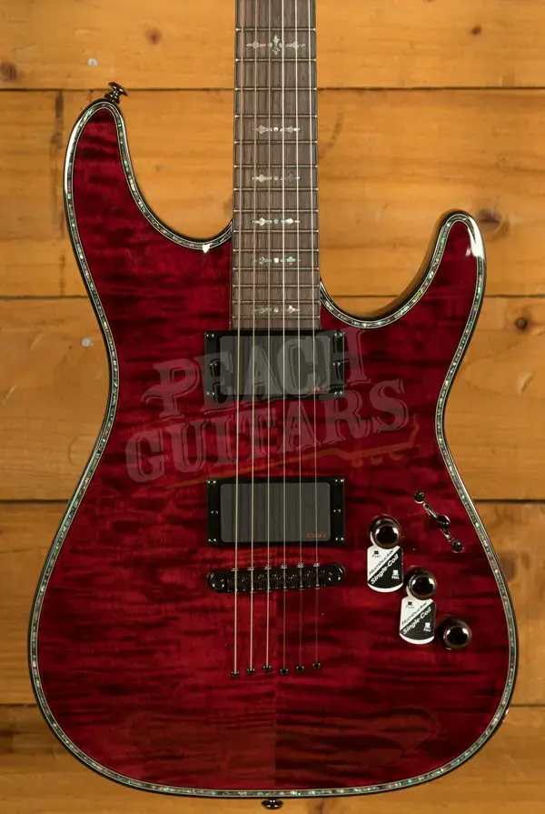 Schecter Hellraiser C-1 - Rosewood - Black Cherry
