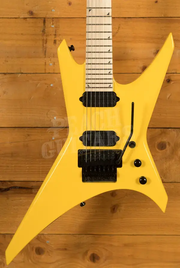Jackson Pro Series Signature Dave Davidson Warrior WR7 - Maple - Ferrari Yellow