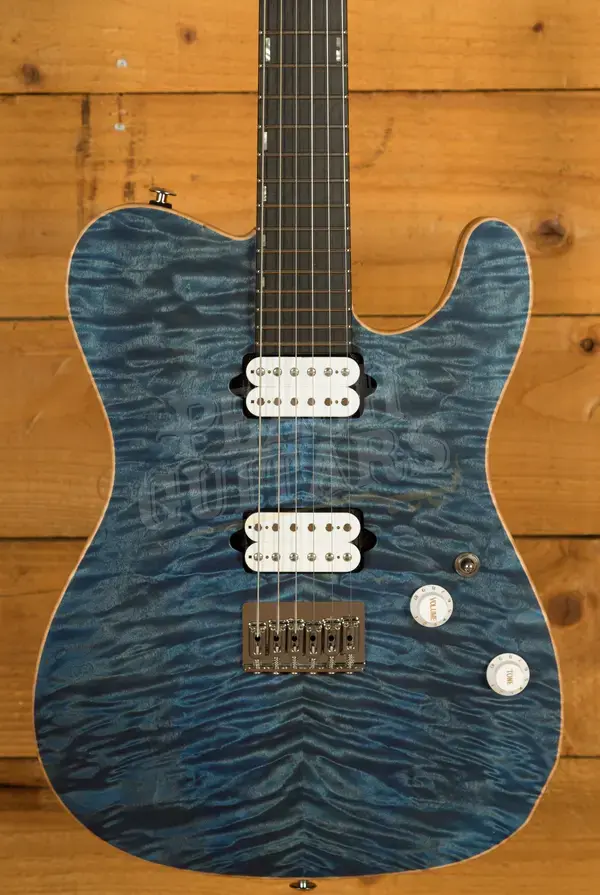 Suhr Custom Modern T Handpicked | Trans Whale Blue