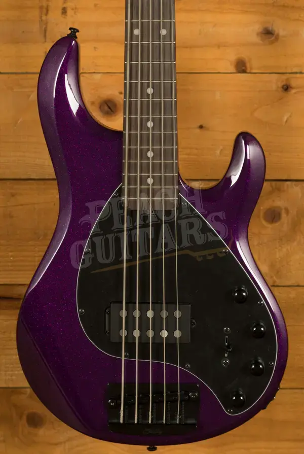 Sterling RAY35 StingRay 5 Bass - Purple Sparkle