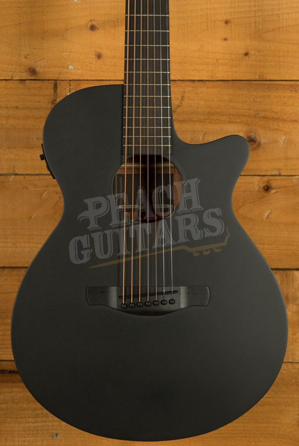 Ibanez AEG Acoustic Guitars | AEG721 - Black Out - 7-String