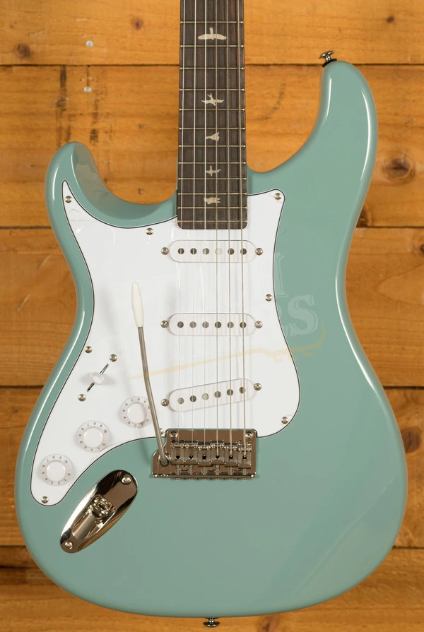 PRS SE Signature | SE John Mayer Silver Sky Rosewood - Stone Blue - Left-Handed