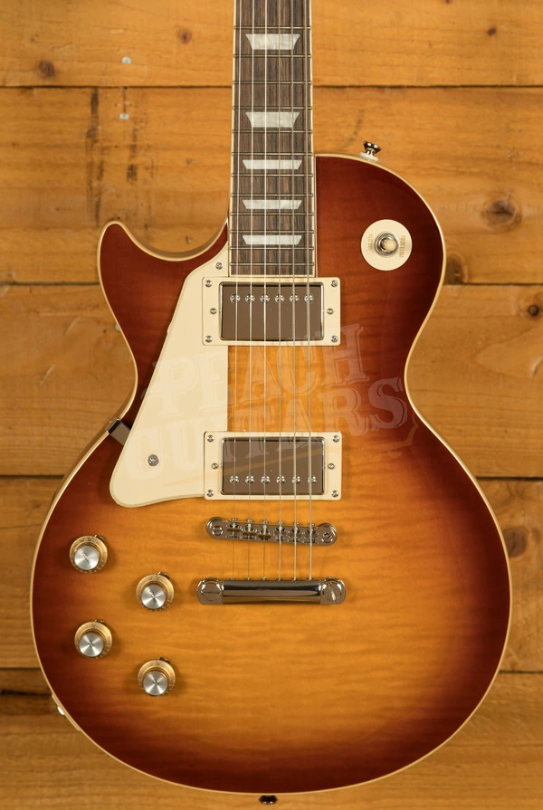 Epiphone Inspired by Gibson Les Paul Standard 60s Figured | Iced Tea Burst w/Gigbag *Left-Handed*