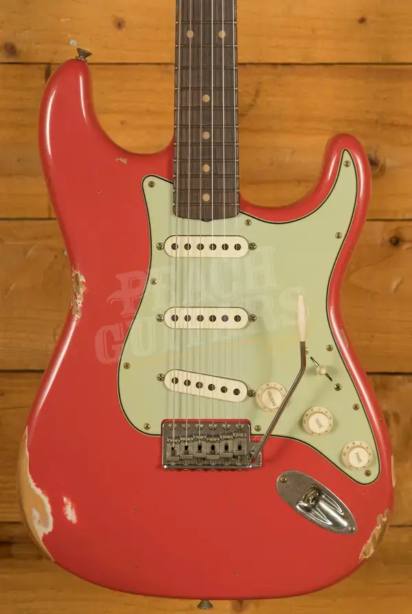 Fender Custom Shop 59 Strat - Relic Fiesta Red