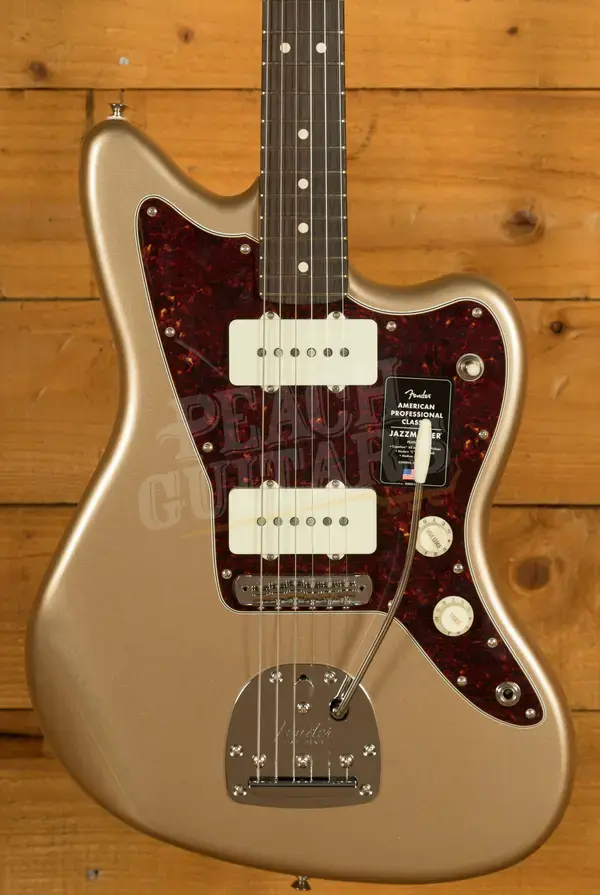 Fender American Professional Classic Jazzmaster - Rosewood - Faded Firemist Gold