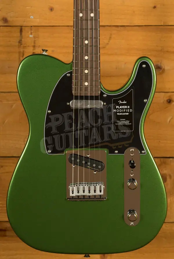 Fender Player II Modified Telecaster - Rosewood - Harvest Green Metallic