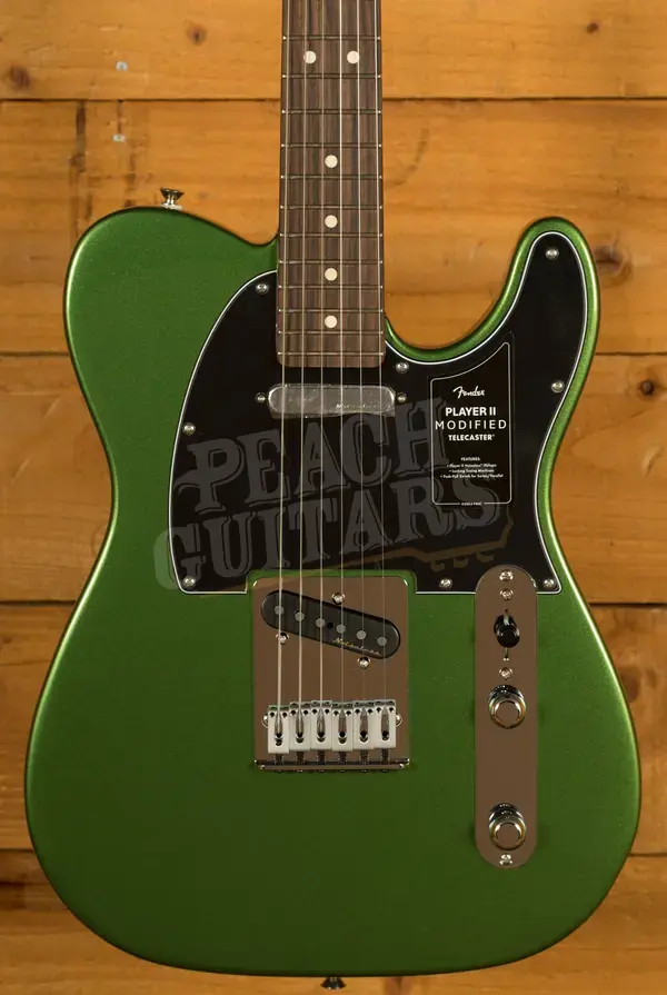 Fender Player II Modified Telecaster - Rosewood - Harvest Green Metallic